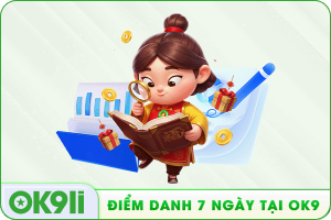 điểm danh 7 ngày tại ok9
